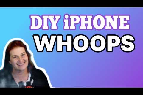 WHOOPS! iPhone Microsoldering Gone Wrong