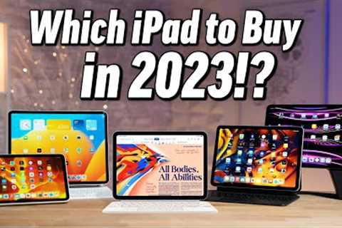 Apple''s Confusing 2023 iPad Lineup - Which iPad to Buy?!