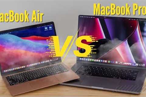 MacBook Air vs. MacBook Pro: Choosing the Perfect Apple Laptop!
