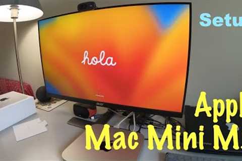 Apple Mac Mini M2 - setup