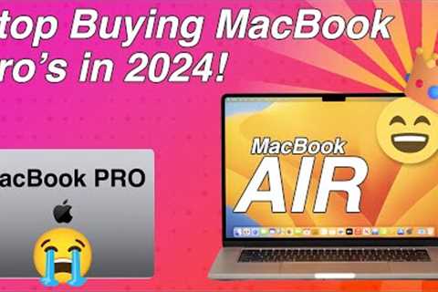 Professionals have a new champion! MacBook Air  15” vs MacBook Pro 16”