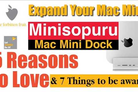 Expand Your Mac Mini with  MiniSopuru Dock