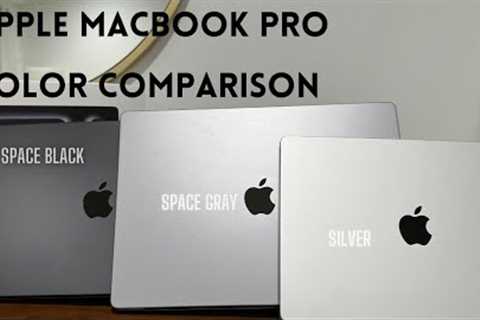 MacBook Pro M3 Pro Color Comparison - Space Black | Space Gray | Silver