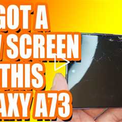 GLASS IS BADLY CRACKED! Samsung Galaxy A73 5G Screen Replacement | Sydney CBD Repair Centre