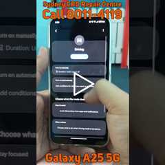 Driving mode for your phone? [SAMSUNG GALAXY A25 5G] | Sydney CBD Repair Centre