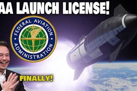 Finally! FAA huge Update, SpaceX launching Starship to Orbit this month...