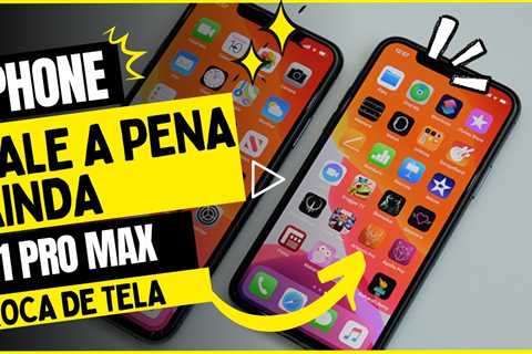 Meu celular está com Tela Escura! Troca de Tela iPhone 11 Pro Max | Sem Mensagem de Tela