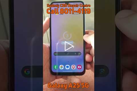 How to screen record the easy way! [SAMSUNG GALAXY A25 5G] | Sydney CBD Repair Centre