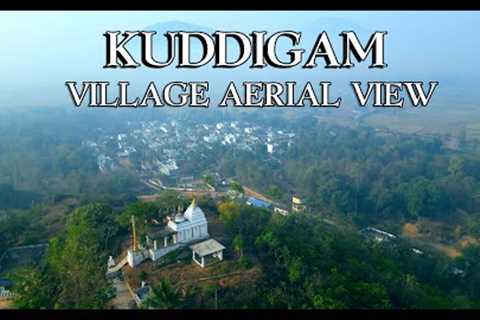 Aerial View Of Kuddigam Vilage  4k  ll Raj Photography Pathapatnam