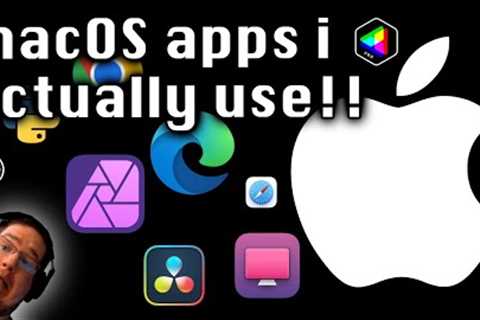 macOS apps i actually use!!
