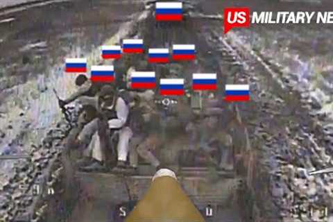Horrifying Moments! How Ukrainian FPV Drones Are Taking Out Russian Main Battle Tanks