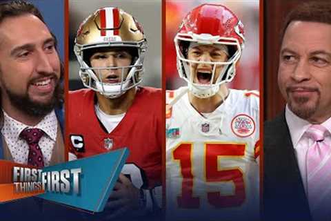 Chiefs labeled America’s Team, Rice defends Purdy & Bosa rips KC''s O-Line | NFL | FIRST THINGS ..