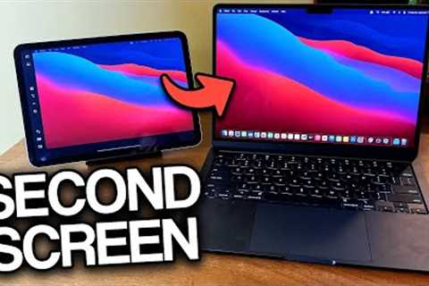 How to Use iPad as Second Monitor for Mac (2024) - How to Use Sidecar With MacBook and iPad