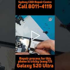 How did Samsung made this easy? [SAMSUNG GALAXY S20 ULTRA] | Sydney CBD Repair Centre