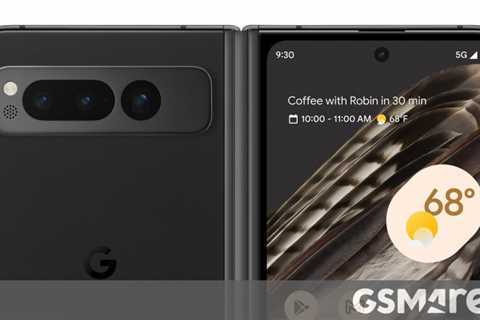 Google Pixel Fold appears in first official-looking renders
