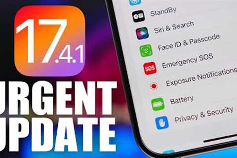 iOS 17.4.1 - Urgent Update Imminent !