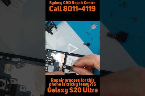 How did Samsung made this easy? [SAMSUNG GALAXY S20 ULTRA] | Sydney CBD Repair Centre