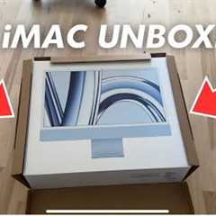 Apple iMac M3 Unboxing from Costco