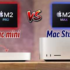 M2 Mac mini vs M2 Max Mac Studio - Worth $700 More?!