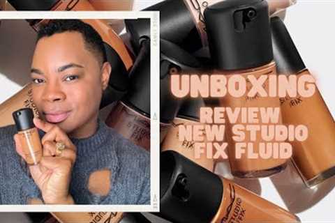 UNBOXING AND REVIEW NEW MAC STUDIO FIX FLUID | REACTION VIDEO