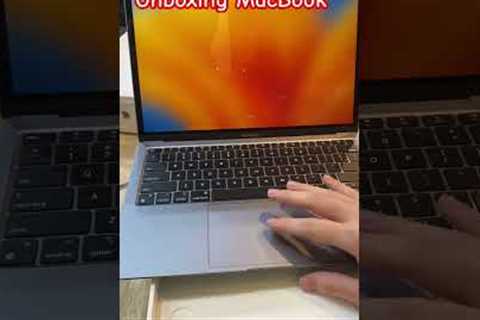 Unboxing MacBook Air M1/#macbookair #macbook #macbookairm1 #macbook #malaysia #istore