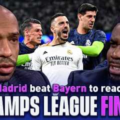 Thierry Henry, Carragher & Micah react as Real Madrid advance to UCL final | UCL Today | CBS..