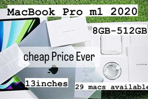 macBook Pro m1 8gb-512Gb, 13inches, box