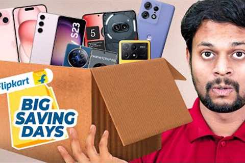 Flipkart big saving day 2024 | Best Smartphone Deals iphone 15, iphone 14 plus | S23