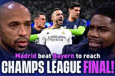 Thierry Henry, Carragher & Micah react as Real Madrid advance to UCL final | UCL Today | CBS..