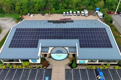 Kokosing Solar installs rooftop arrays for Ohio Pools & Spas facilities