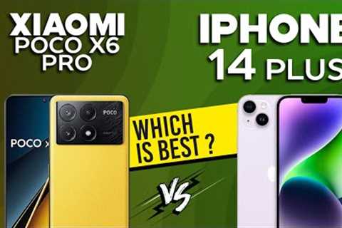 Xiaomi Poco X6 Pro VS iPhone 14 Plus - Full Comparison ⚡Which one is Best