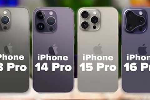 iPhone 13 Pro Vs iPhone 14 Pro Vs iPhone 15 Pro Vs iPhone 16 Pro