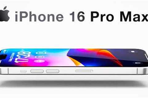 NEW iPhone 16 Pro Max - 6 BIG CAMERA LEAKS!