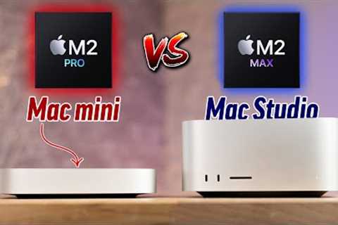 M2 Mac mini vs M2 Max Mac Studio - Worth $700 More?!