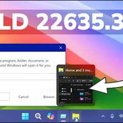 New Windows 11 Build 22635.3858 - New Run Box, New File Explorer, New Start Menu Option (Beta)