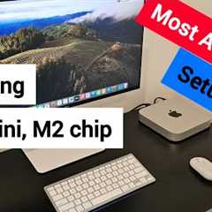 Unboxing 2024 Apple Mac mini with M2 chip, Most affordable setup for Mac mini | Dell 2425 HS Monitor