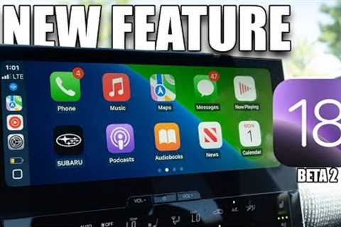 iOS 18 - Every New Apple CarPlay Feature