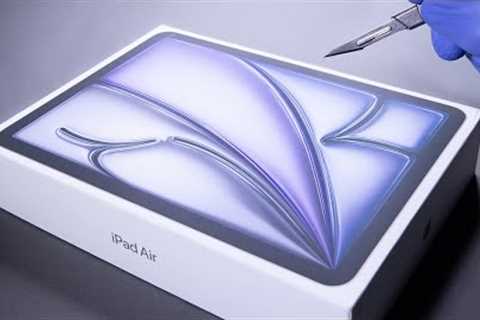 iPad Air M2 11 2024 Unboxing and Camera Test! - ASMR