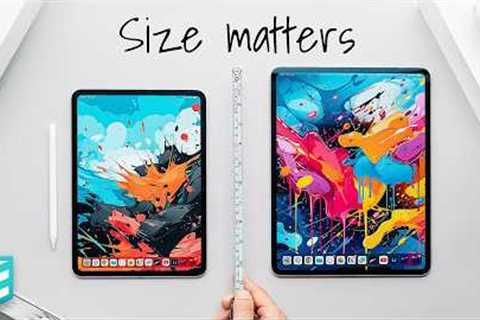 11 inch vs 13 inch iPad? Air & Pro SIZE Comparison GUIDE 2024 #iPad