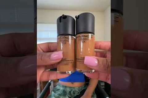 Trying The New MAC Studio Fix Foundation #maccosmetics #studiofix #makeuproutine #mattemakeup