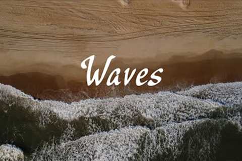 Waves-4K Drone Video