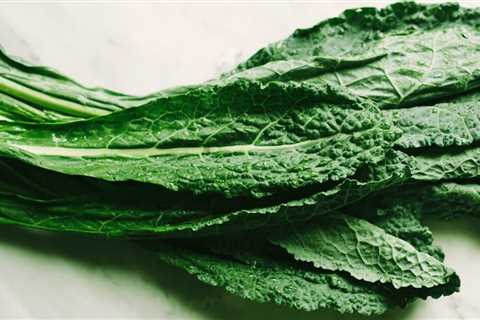 What greens have the most vitamin a?