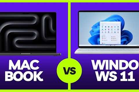 Mac vs Windows 11 - Which is Better for You in 2024? #macos #windows11