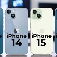 iPhone 13 Vs iPhone 14 Vs iPhone 15 Vs iPhone 16