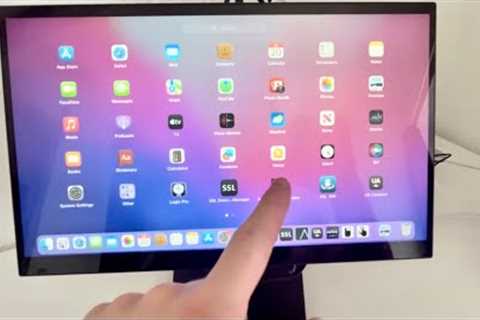 How to build: a DIY apple “iMac”… macOS with touchscreen!