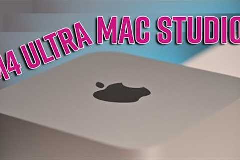 M4 ULTRA Mac Studio latest updates and News