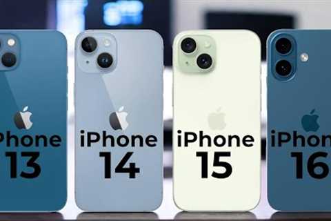 iPhone 13 Vs iPhone 14 Vs iPhone 15 Vs iPhone 16