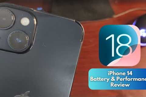 iOS 18 on iPhone 14 in 2024 (Battery Life & Performance Review)