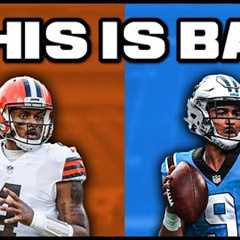 The Biggest Week 1 Takeaways! The Browns & Panthers Had DISASTROUS Starts!