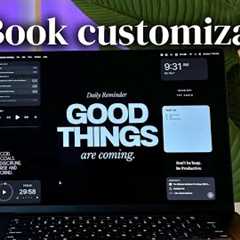 Ultimate MacBook Setup for Productivity 2024 | Settings | Widgets | Customization | M3 MacBook Pro